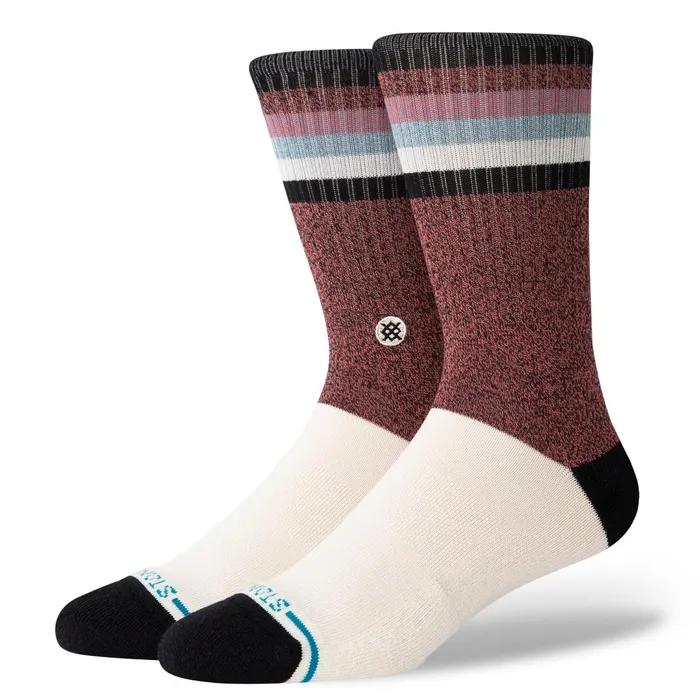 Men Butter Blend Crew Socks Dockerson 8211 Navy Stance Crew
