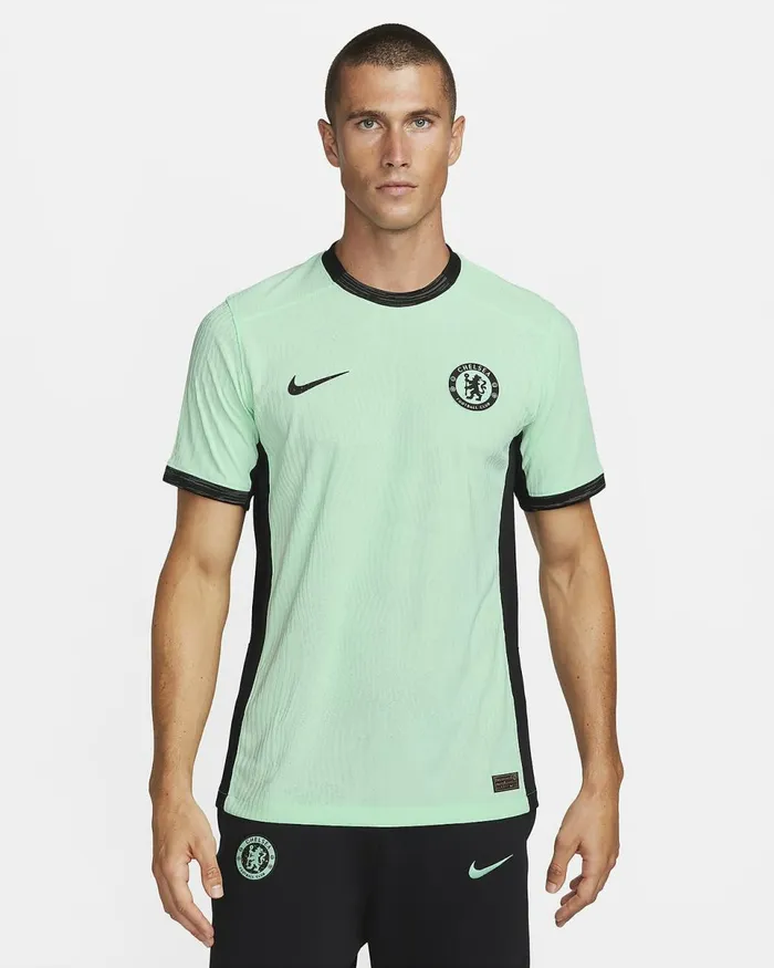 Men Chelsea FC 202324 Match Third Mint Foamblack Nike Kits And Jerseys