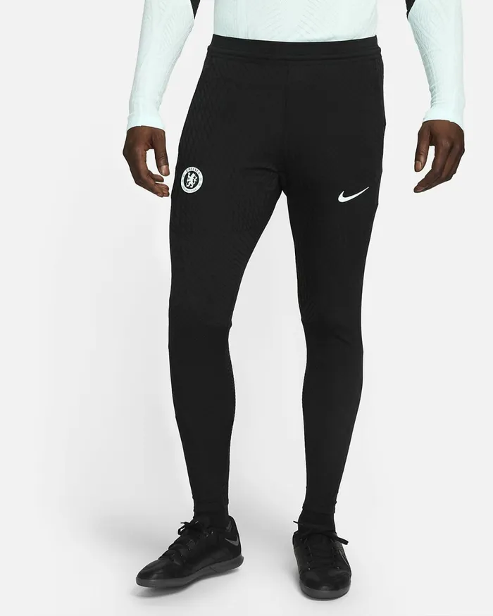 Men Chelsea FC Strike Elite Third Blackmint Foam Nike Trousers And Tights