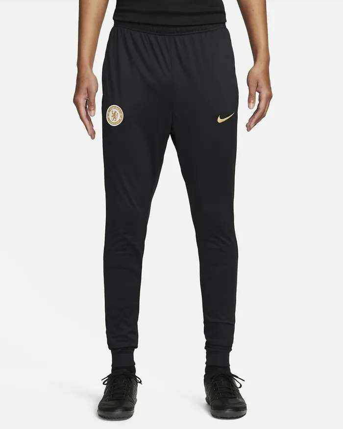 Men Chelsea FC Strike Pitch Blueclub Gold Nike Trousers And Tights