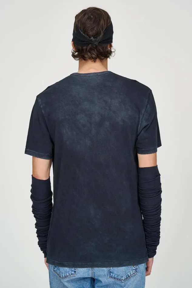 Men Classic Crewneck Tee Vintage Black COTTON CITIZEN TShirts Men Classic Crewneck Tee Vintage Black COTTON CITIZEN TShirts