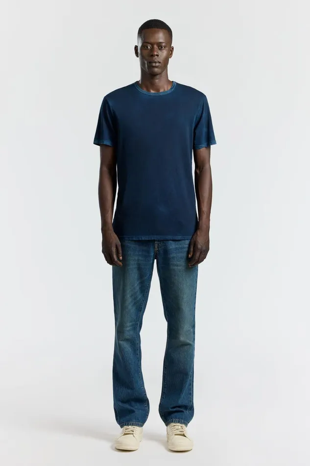 Men Classic Crewneck Tee Vintage Navy COTTON CITIZEN TShirts Men Classic Crewneck Tee Vintage Navy COTTON CITIZEN TShirts