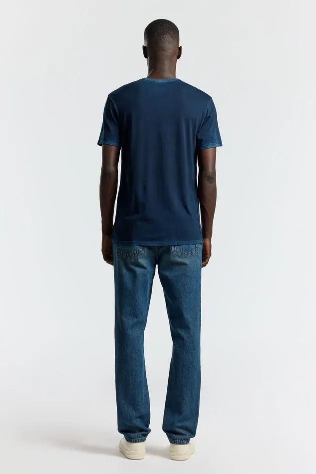 Men Classic Crewneck Tee Vintage Navy COTTON CITIZEN TShirts Men Classic Crewneck Tee Vintage Navy COTTON CITIZEN TShirts