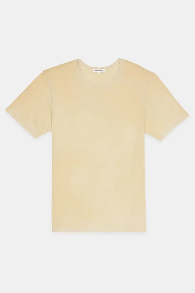 Men Classic Crewneck Tee Vintage Sand COTTON CITIZEN TShirts Men Classic Crewneck Tee Vintage Sand COTTON CITIZEN TShirts