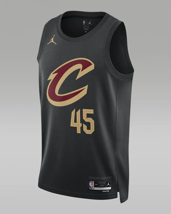 Men Cleveland Cavaliers Statement Edition Black Nike Kits And Jerseys