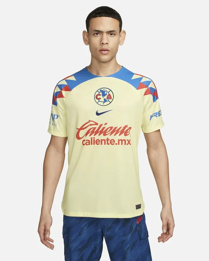 Men Club Amrica 202324 Stadium Home Lemon Chiffonblue Jay Nike Kits And Jerseys Men Club Amrica 202324 Stadium Home Lemon Chiffonblue Jay Nike Kits And Jerseys