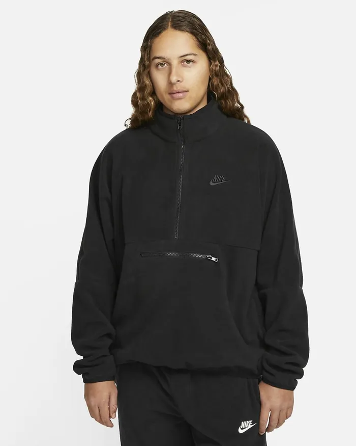 Men Club Fleece Blackblack Nike Hoodies And Sweatshirts