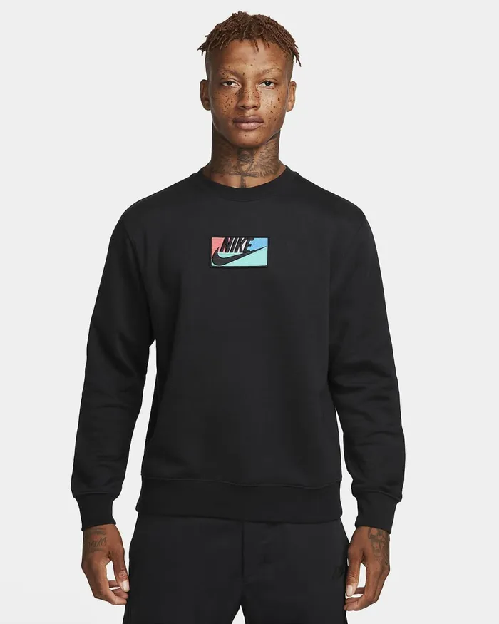 Men Club Fleece Black Nike Hoodies And Sweatshirts