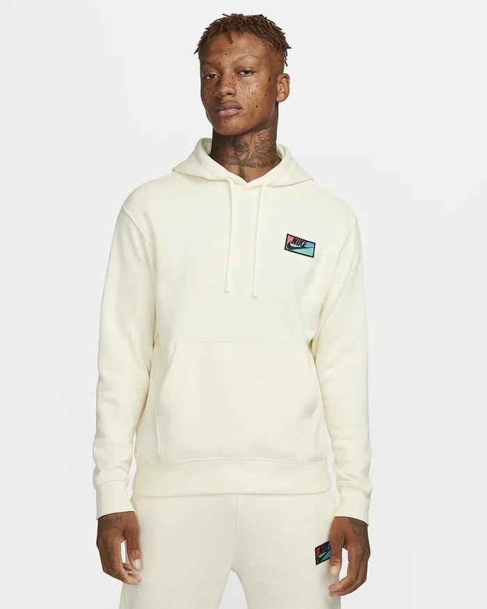 Men Club Fleece Coconut Milkcoconut Milk Nike Hoodies And Sweatshirts