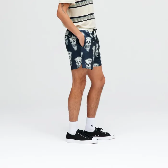 Men Complex Short With FreshTek Black White Stance Shorts