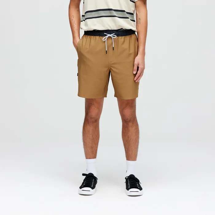 Men Complex Short With FreshTek Brown Stance Shorts