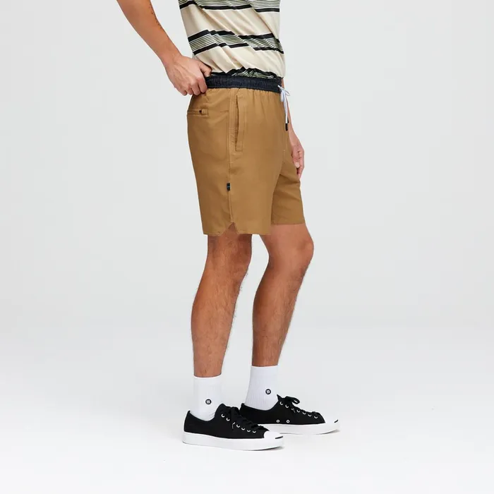 Men Complex Short With FreshTek Brown Stance Shorts