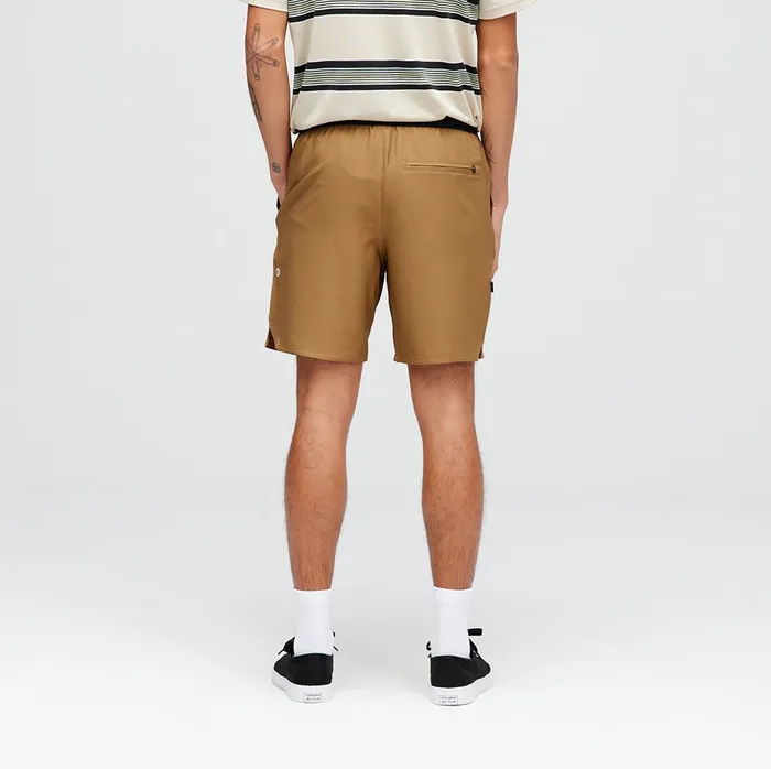 Men Complex Short With FreshTek Brown Stance Shorts