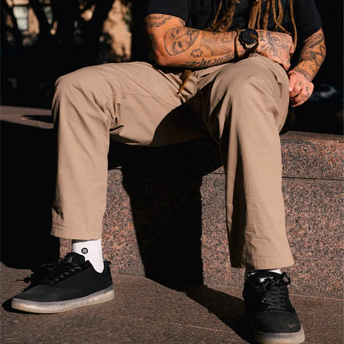 Men Compound Pant With FreshTek Taupe Stance Joggers and Pants