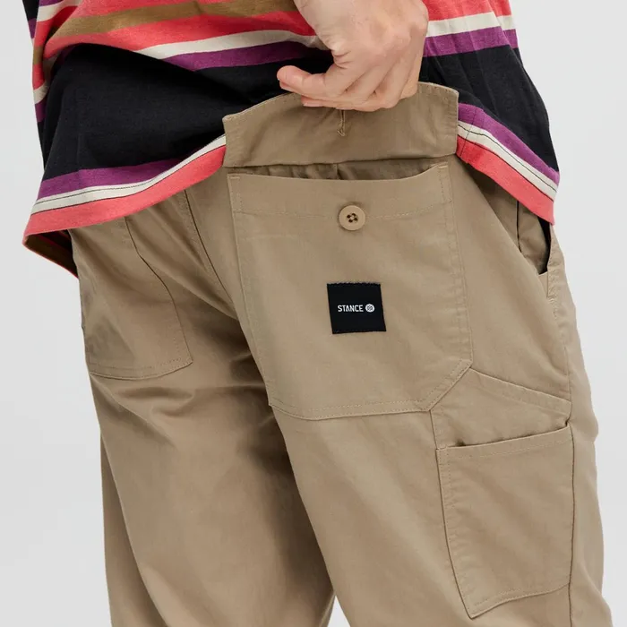 Men Compound Pant With FreshTek Taupe Stance Joggers and Pants