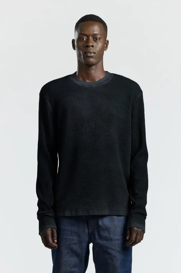 Men Cooper Thermal Vintage Black COTTON CITIZEN Shirts