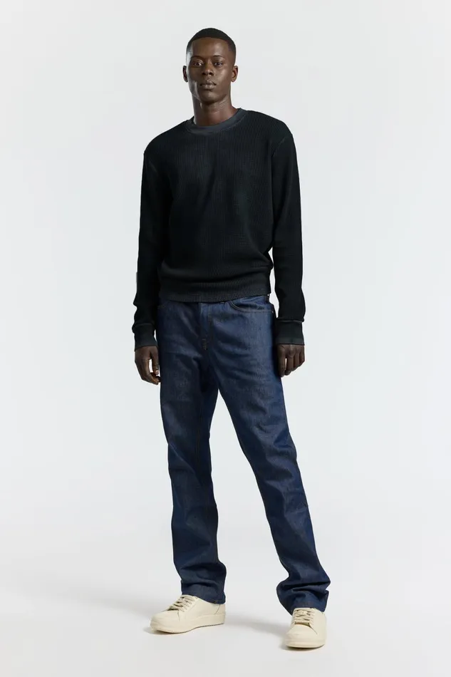 Men Cooper Thermal Vintage Black COTTON CITIZEN Shirts Men Cooper Thermal Vintage Black COTTON CITIZEN Shirts