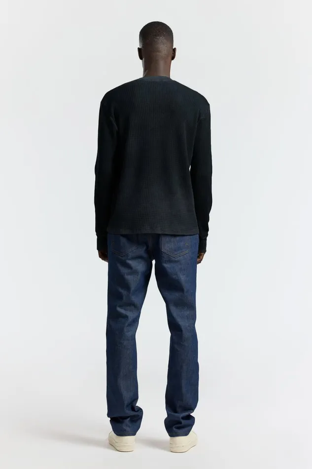 Men Cooper Thermal Vintage Black COTTON CITIZEN Shirts Men Cooper Thermal Vintage Black COTTON CITIZEN Shirts