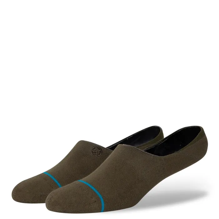 Men Cotton No Show Socks Icon 8211 Green Stance No Show