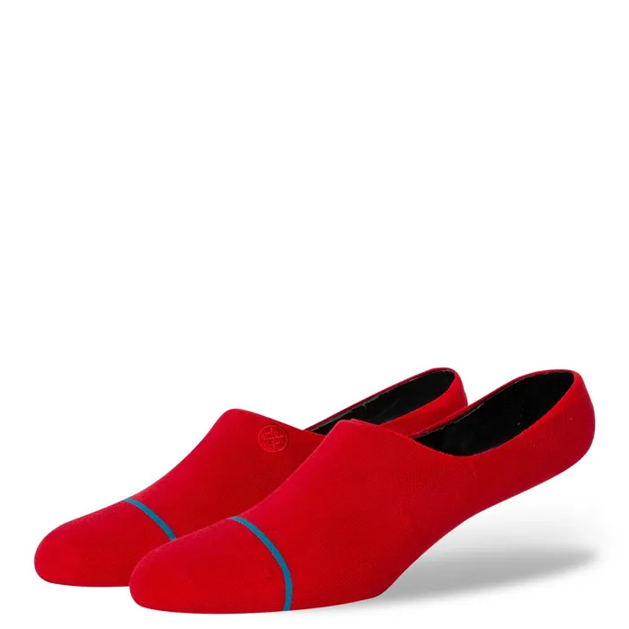 Men Cotton No Show Socks Icon 8211 Red Stance No Show