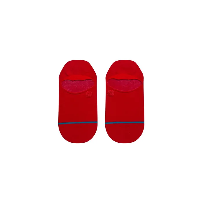 Men Cotton No Show Socks Icon 8211 Red Stance No Show