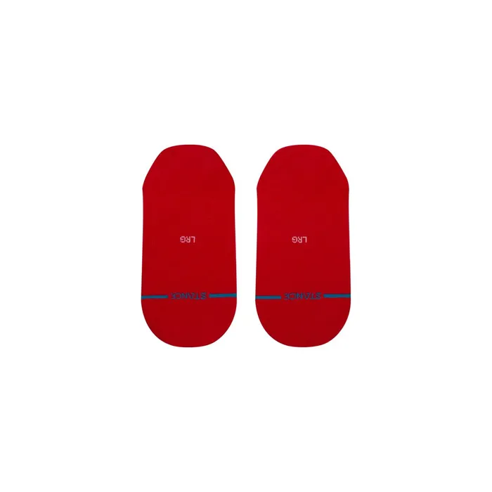Men Cotton No Show Socks Icon 8211 Red Stance No Show