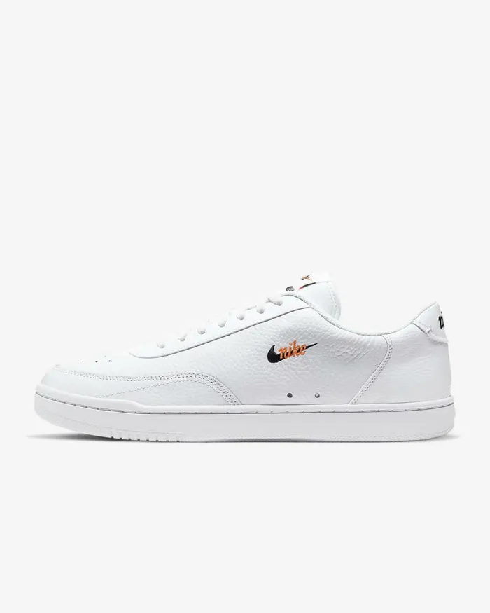 Men Court Vintage Premium Whitetotal Orangeblack Nike Lifestyle