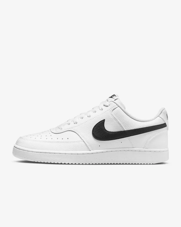 Men Court Vision Low Next Nature Whitewhiteblack Nike Lifestyle