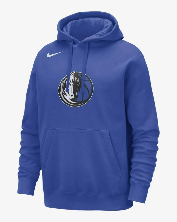 Men Dallas Mavericks Club Game Royal Nike Hoodies And Sweatshirts