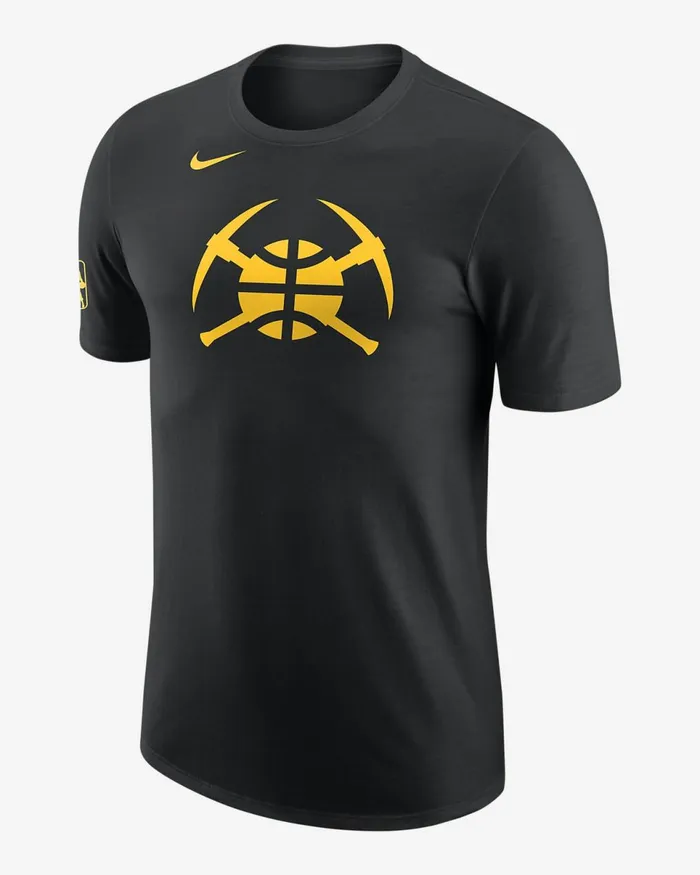 Men Denver Nuggets City Edition Black Nike Tops And TShirts