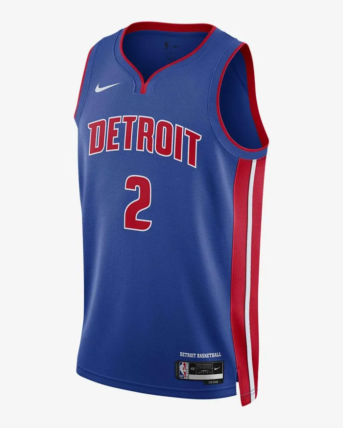 Men Detroit Pistons Icon Edition 202223 Rush Blue Nike Kits And Jerseys