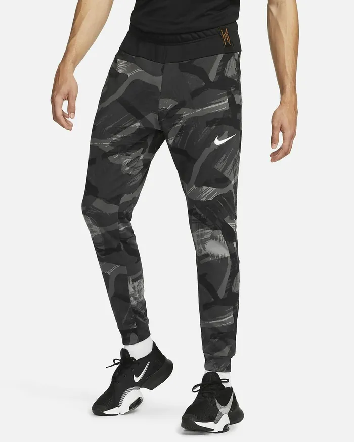 Men DriFit Blackwhite Nike Trousers And Tights