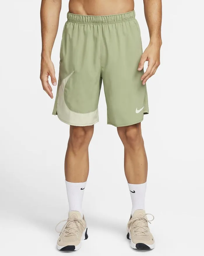 Men DriFit Challenger Oil Greensea Glassblackolive Aura Nike Shorts