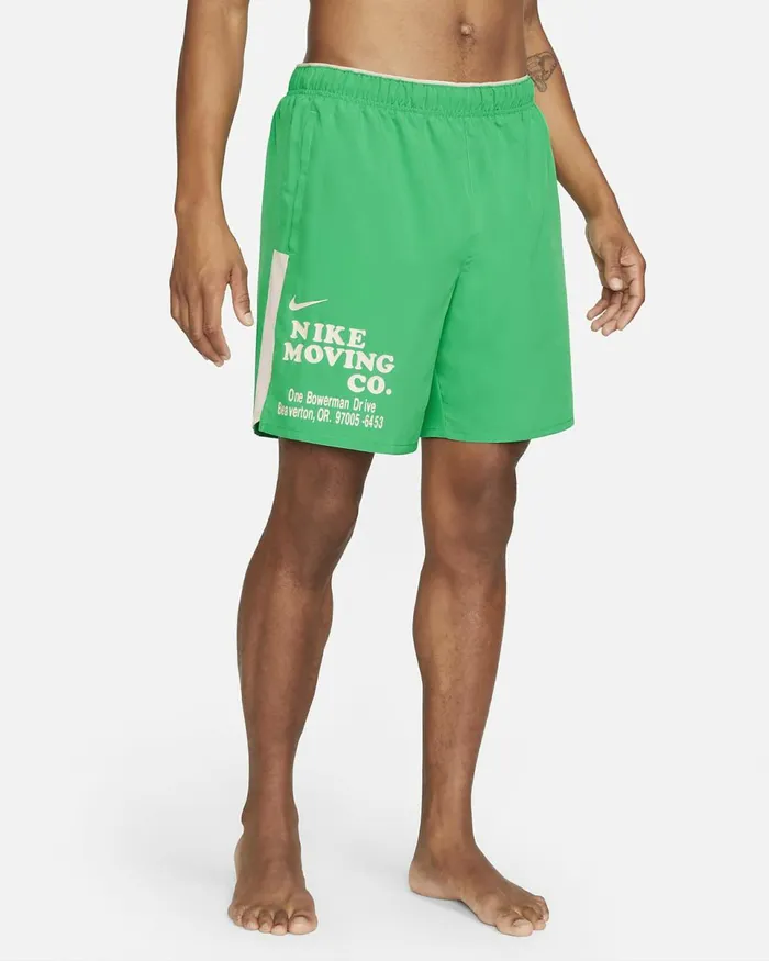 Men DriFit Challenger Stadium Greensand Driftblackcoconut Milk Nike Shorts