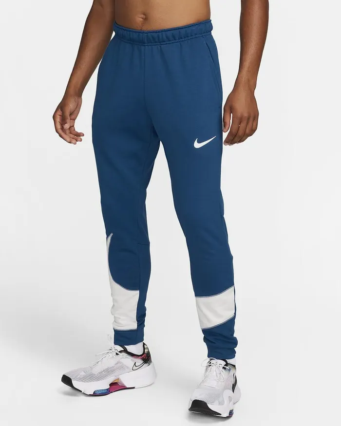 Men DriFit Court Bluesummit White Nike Trousers And Tights