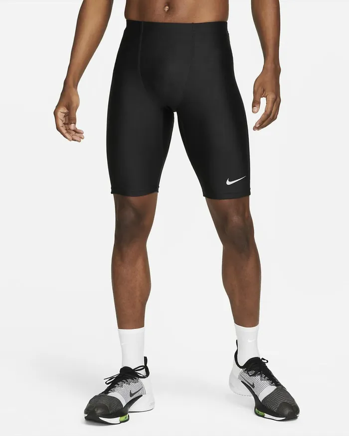 Men DriFit Fast Black Nike Trousers And Tights