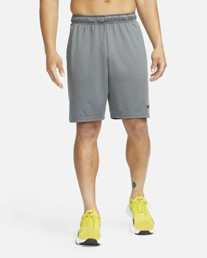 Men DriFit Iron Greyblack Nike Shorts
