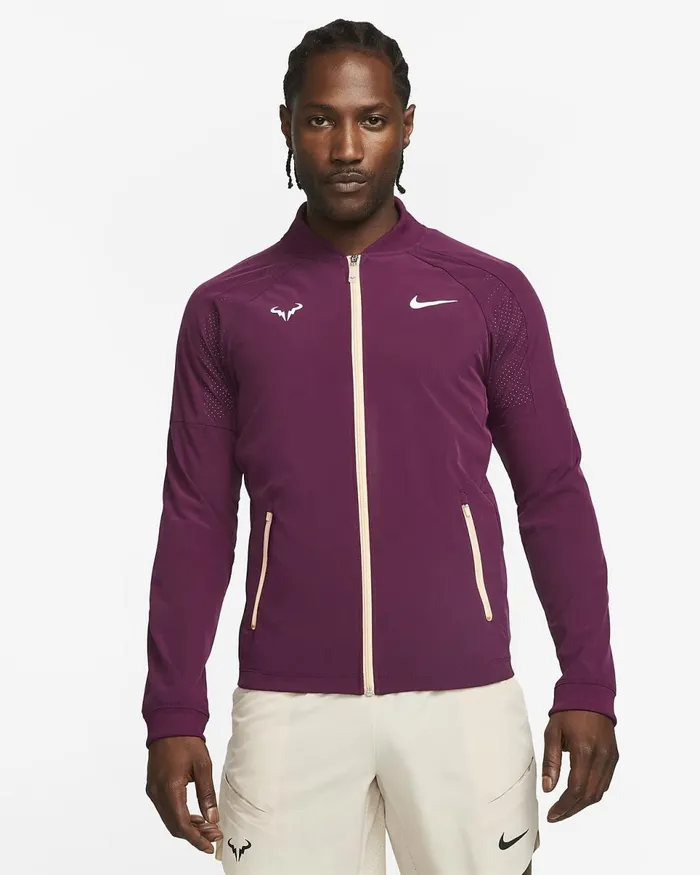 Men DriFit Rafa Bordeauxice Peachwhite Nike Tracksuits