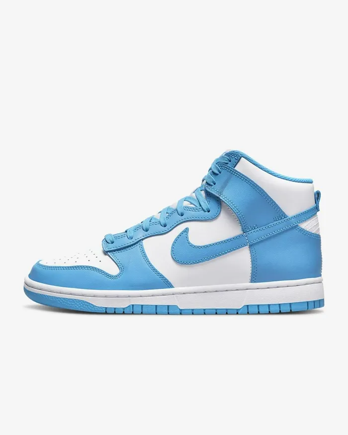 Men Dunk High Retro Laser Bluewhitelaser Blue Nike Lifestyle