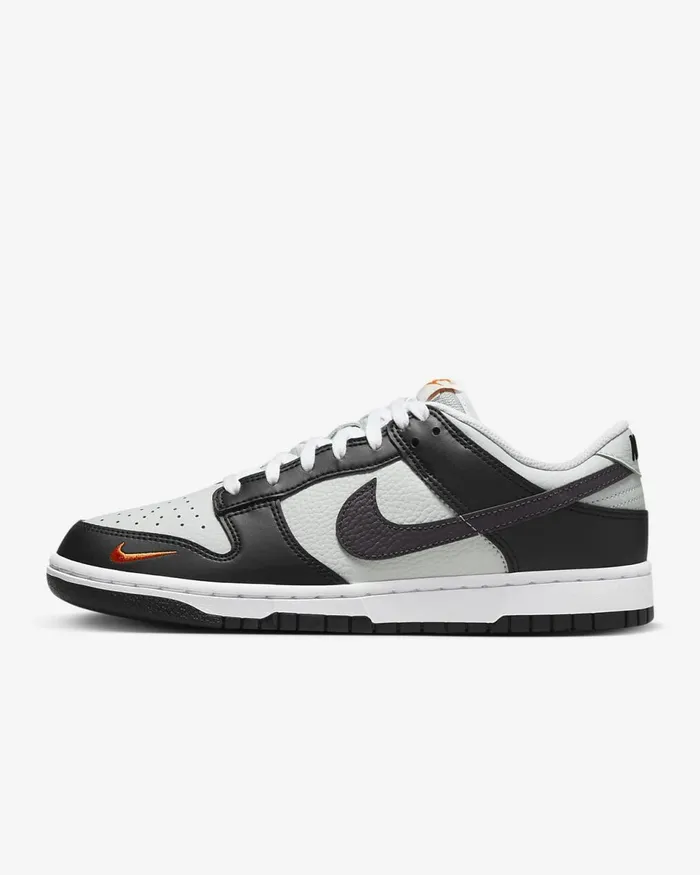 Men Dunk Low Blacklight Silverbright Mandarinmedium Ash Nike Lifestyle