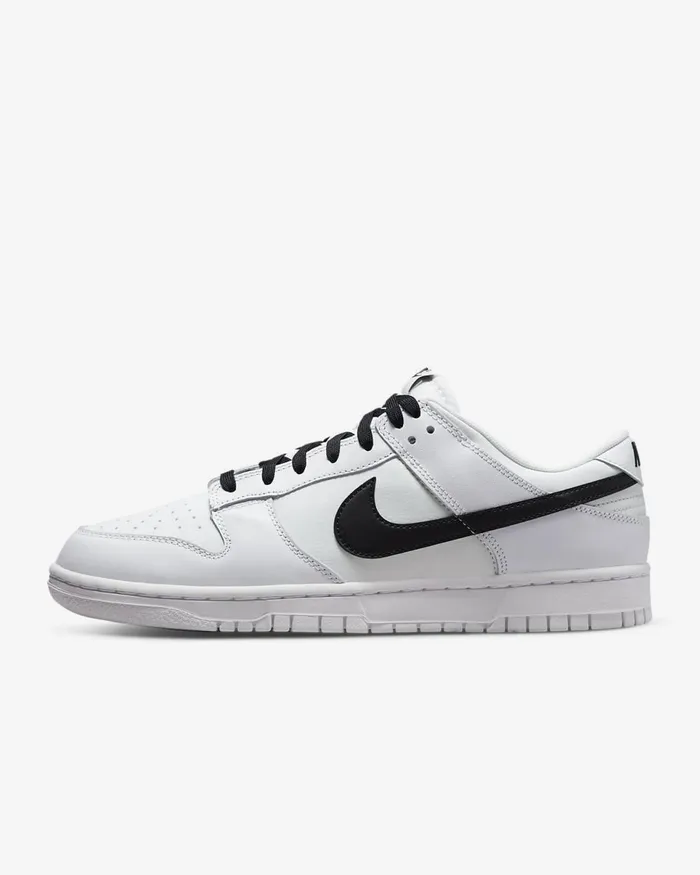 Men Dunk Low Retro Whitesummit Whiteblack Nike Lifestyle
