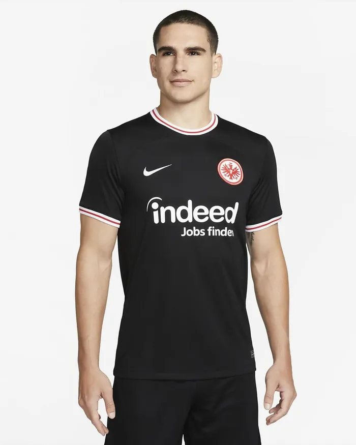 Men Eintracht Frankfurt 202324 Stadium Away Blackuniversity Redwhite Nike Kits And Jerseys Men Eintracht Frankfurt 202324 Stadium Away Blackuniversity Redwhite Nike Kits And Jerseys