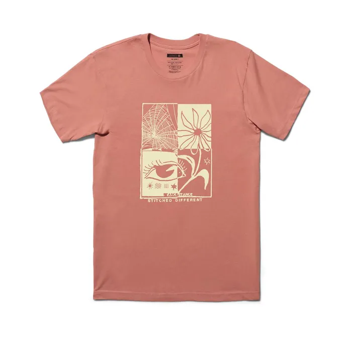 Men Emo TShirt Dustyrose Stance TShirts