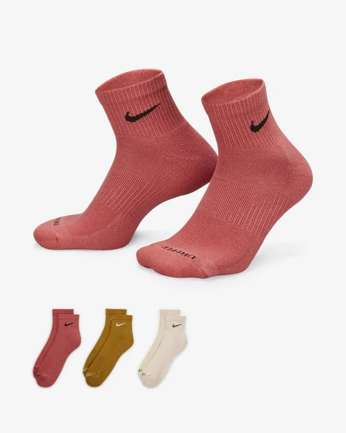 Men Everyday Plus Cushioned Multicolour Nike Socks