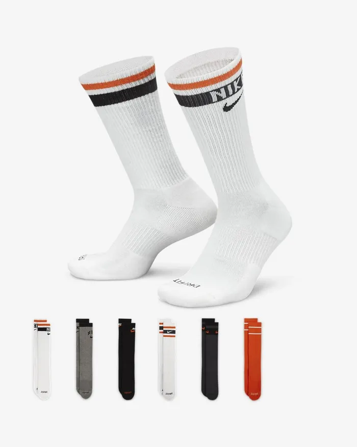 Men Everyday Plus Multicolour Nike Socks