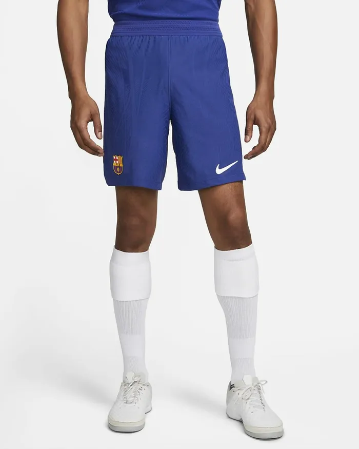 Men FC Barcelona 202324 Match Home Deep Royal Bluewhite Nike Shorts