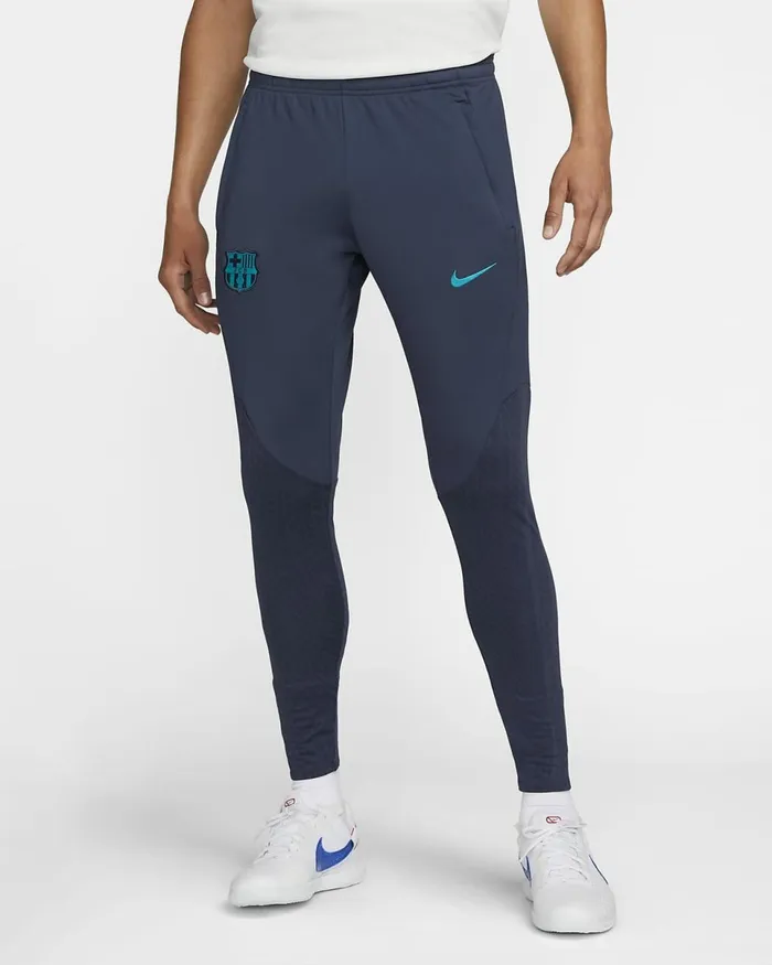 Men FC Barcelona Strike Third Thunder Blueenergy Nike Trousers And Tights