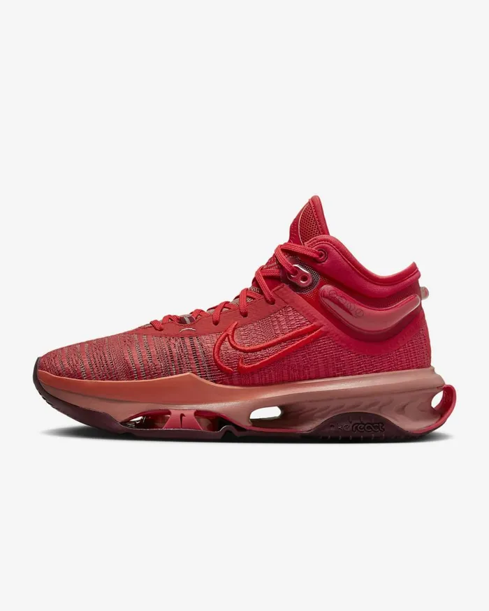 Men GT Jump 2 Light Fusion Rednoble Redtrack Redbright Crimson Nike Basketball