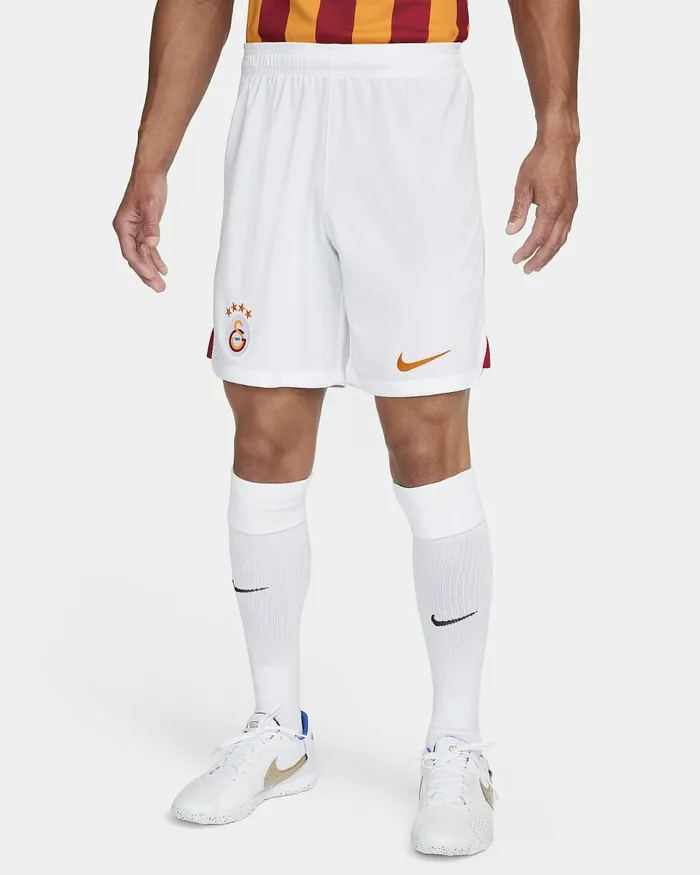 Men Galatasaray 202324 Stadium Third Whitepepper Red Nike Shorts
