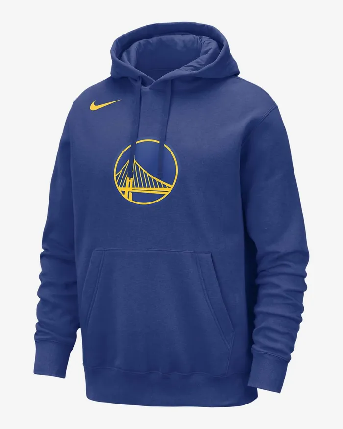 Men Golden State Warriors Club Rush Blue Nike Hoodies And Sweatshirts